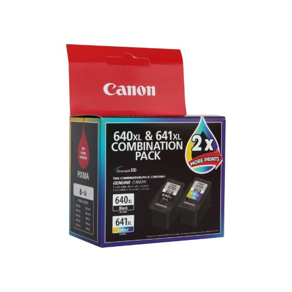 Picture of Canon Ink PG640XL CL641XL Twin Pack
