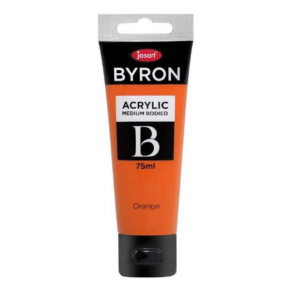 Picture of Jasart Byron Acrylic Paint 75ml Orange