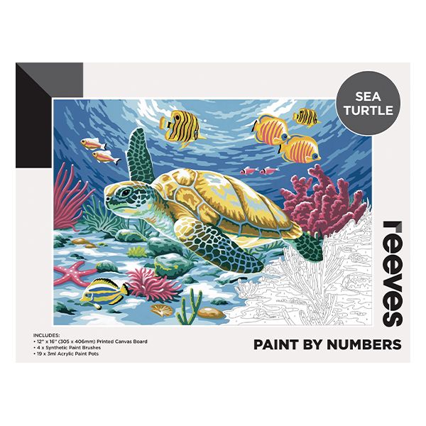 Picture of Paint By Numbers 12X16in Sea Turtle