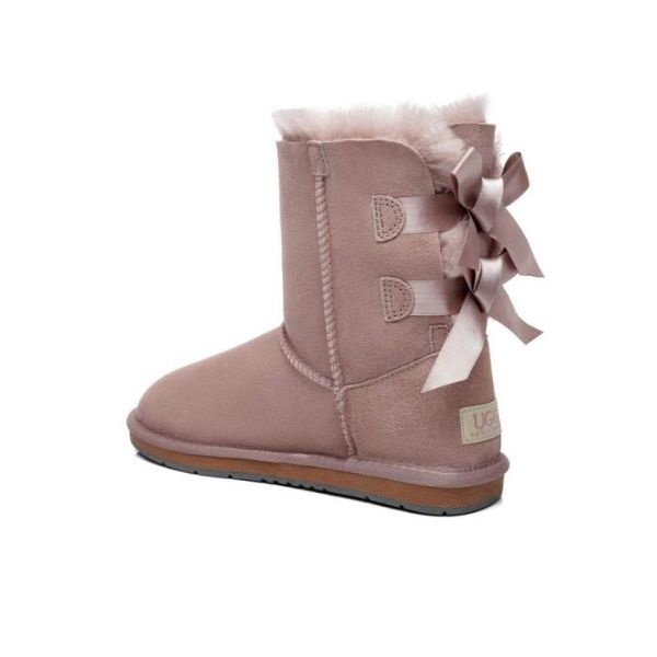 Picture of Bella Bow Boots Pink Size AU L9 M8