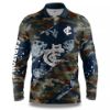 Picture of AFL Fishing Shirt Skeletor Carlton XL