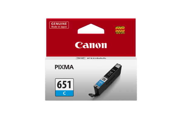 Picture of Canon CLI-651 Ink Cartridge, Cyan (CLI651C)