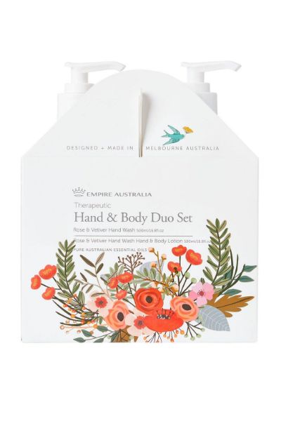 Picture of Therapeutic Rose & Vetiver Hand/Body Care Duo, 500ml