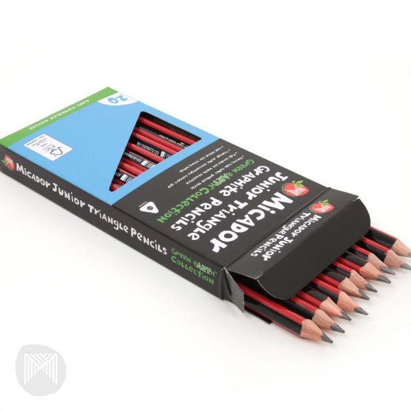 Picture of Micador Junior Triangle Pencils HB