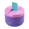 Picture of Oasis Stainless Steel Double Wall Insulated Food Flask Quick Release Lid 300ml Mermaid Purple