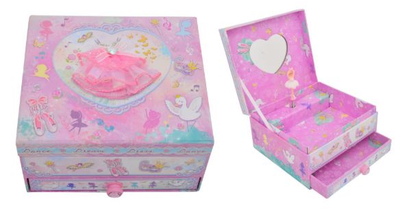 Picture of xx Musical  Jewellery Box with Drawer