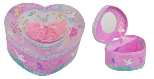 Picture of xx Musical Heart Jewellery Box