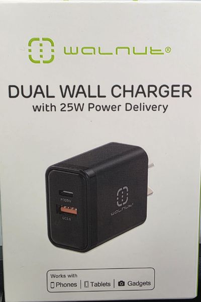 Picture of Dual Wall Charger w/25W Power Delivery