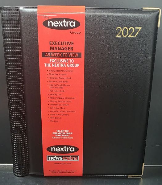 Picture of Nextra A5 Executive WTV Diary 2027